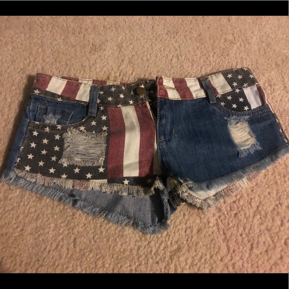 American Flag shorts